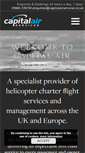 Mobile Screenshot of capitalairservices.co.uk